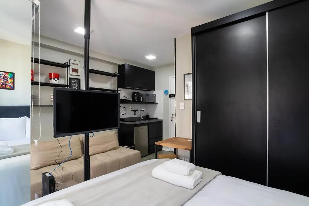 Bhomy Bela Vista Moderno Com Varanda Y804B Sao Paulo Holiday home