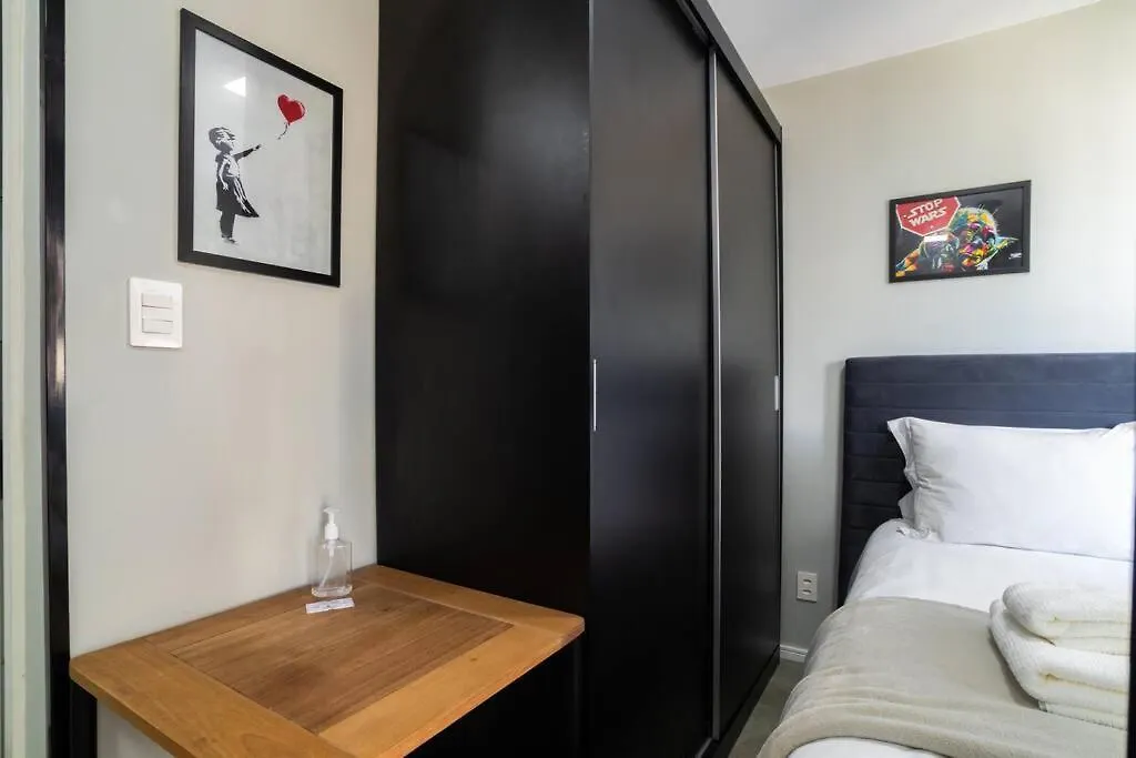 Дом отдыха Bhomy Bela Vista Moderno Com Varanda Y804B Сан-Пауло