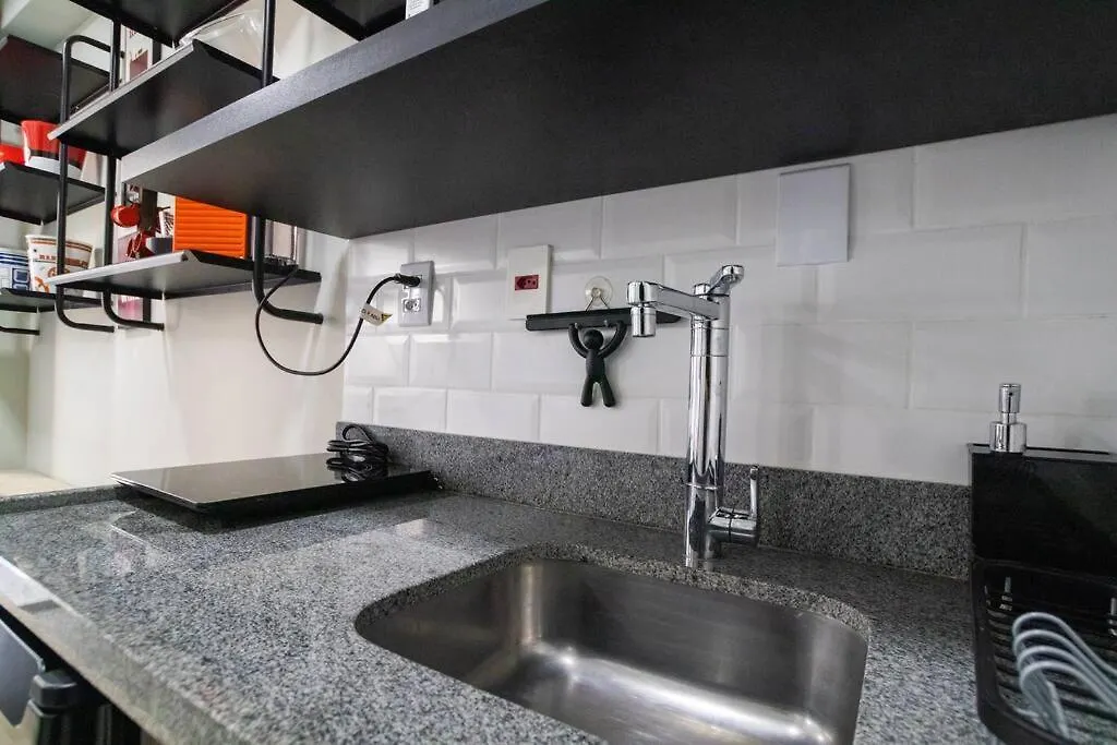 Bhomy Bela Vista Moderno Com Varanda Y804B Сан-Пауло Дом отдыха